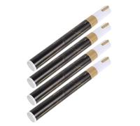 Hemobllo 4 Piezas Rotulador Dorado para Lápidas, Cerámica | Relleno de Grabados, Trazado Fácil y Resistente a Uv, Plástico, Uso en Memoriales y Reparaciones