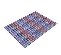 Hemobllo 48 Hojas Pegatinas de Refuerzo para Perforar Papel, Etiquetas de Refuerzo Autoadhesivas Redondas, para Cuadernos y Papel de Hojas Sueltas, Oficina y Escuela