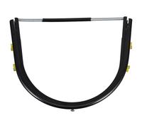 Hemobllo Adaptador de Casco de Seguridad Soporte de Aluminio para Pantalla Facial, Rotación 180°, Fácil Instalación para Uso Industrial y Soldadura