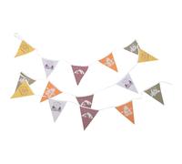 Hemobllo Banderines Decorativos Triangulares para Camping y Jardín, Bandera Colgante de Tela Oxford Resistente, Adecuado para Fiesta al Aire Libre y Decoración Especial