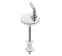 Hemobllo Bisagras Tapa WC de Acero Inoxidable Kit de Tornillos y Juntas de Repuesto para Asiento de Inodoro Compatible con Roca Victoria