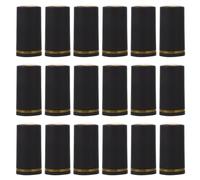 Hemobllo Cápsulas Termorretráctiles Tapas de Sellado Fáciles de Usar de Pvc 100 Negro Pack de 100 Unidades para Botellas de Vino para Bares y Clubes