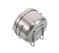 Hemobllo Cenicero Metálico Adhesivo Tapa y Resistencia al Viento, Montaje en Pared para Baños y Hoteles, Tamaño Reducido para Optimizar Superficies y Mantener Orden