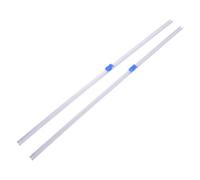Hemobllo Cuchilla Deslizante Borde Liso 2 Piezas para Cortador de Film Plástico para Cajas Dispensadoras, Adecuado para Cocinas Comerciales y Uso Doméstico