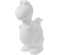 Hemobllo Hucha de Dinosaurio Resistente a Caídas de Vinilo Blanco Niñas Adecuado para Organizar Monedas y Decorar Mesas en Cumpleaños Infantiles