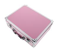 Hemobllo Maletín de Aluminio Grande Capacidad Maleta Multiuso para Maquillaje Herramientas Joyas y Suministros Médicos Portátil con Asa Resistente y Diseño Moderno