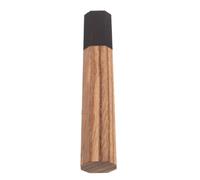 Hemobllo Mango de Cuchillo de Madera Octogonal Japonesa Orificio 2,2 MM | Repuesto para Nakiri y Santoku, Agarre Cómodo, Reparaciones y Mejoras Diy, Estilo Clásico Marrón