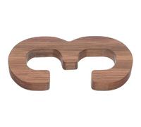 Hemobllo Números de Dirección de Madera Negra Diseño Sólido 3d para Buzón y Casa, Efecto Decorativo Contemporáneo para Uso Exterior y Propietarios