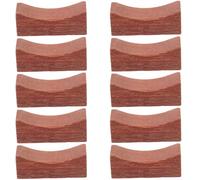 Hemobllo Soporte para Palillos Chinos de Madera 10 Piezas Marrón