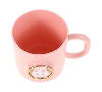 Hemobllo Vaso para Cepillo de Dientes Infantil con Asa de Plástico, Diseño Adorable de Animal de Dibujos Animados, Adecuado para Enjuague Bucal en Casa o Viaje