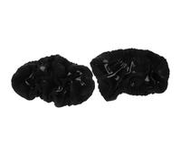 HEMOTON 2 Piezas Fundas para Reposabrazos Protección Antideslizante, de Silla de Oficina y Gaming Elásticas, E Impermeables para Apoyabrazos de Tela Negra en Estudio y Oficina