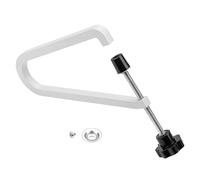 HEMOTON Abrazadera Metálica Profesional para Puente de Guitarra Clásica y Eléctrica, Accesorio de Instrumento Cómodo de Metal Color Plata para Amantes Guitarra