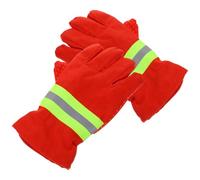 HEMOTON Guantes de Bombero Ignífugos de Fibra Química, 1 Par