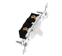 HEMOTON Interruptor de Pared con Enchufe, PC, Montaje Superficial Cobre | Instalación Sencilla, Formato Doméstico de Corriente, Acabado Blanco, Uso Interior, Piezas Incluidas