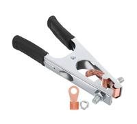 HEMOTON Pinza de Tierra para Soldadura Resistente con Versátil y Conexión Segura Abrazadera Metálica Duradera para Cable de Tierra Equipos de Soldadura Manual Colores Color Aleatorio