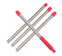 HEMOTON Poste de Extensión de Acero Inoxidable para Recambio de Fregona, Mango Ergonómico y Conexión Segura, Accesorio Adecuado para Limpieza de Pisos