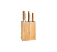 HENCKELS BY ZWILLING Messerblock PAKKA 7tlg. Pakkaholz marrón claro