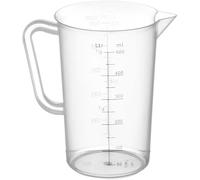 HENDI 567104 Jarra medidora, Claro, 0,5 l (Paquete de 5)