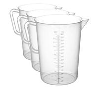 Hendi 567401 Jarra medidora, Claro, 3 l (Paquete de 3)