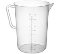 HENDI 567500 Jarra Medidora de Polipropileno - 5 L - Diámetro 190 x 270 mm (Paquete de 5)