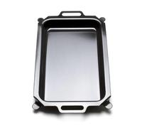 HENDI Bandeja de hornear esmaltada para las parrillas de gas de HENDI Bake-& Grill-Master Mini, bandeja de freír, para parrillada, barbacoa, grill, 601x360x(H)58mm, acero esmaltado