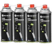 HENDI Cartuchos de recarga de gas GLP para HENDI Cabezales de antorchas de cocina de llama continua 198247 y 198216, recambios para soplete, paquete de 20 unidades