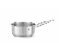 HENDI Cazo/Cacerola de Cocina sin Tapa, Fondo de Inducción Encapsulado, Apto para Todas las Fuentes de Calor y Lavavajillas, Mango Frío de 180mm, 1,4L, Ø160xH75mm, Acero Inoxidable