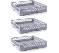 HENDI Cesta de lavavajillas para cubiertos - 500x500x(H) 100 mm (Paquete de 3)