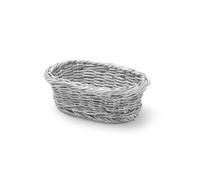 HENDI Cesta de repostería ovalada - Gris claro - 190x120x(H)60 mm