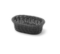 HENDI Cesta de repostería ovalada - Negro - 190x120x(H)60 mm
