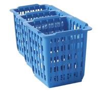 HENDI Cesta para cubiertos - azul - 125x84x(H)135 mm (Paquete de 3)