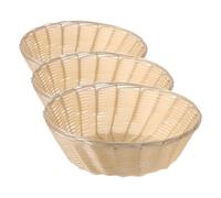 HENDI Cesta para pan redonda - ø200x(H) 65 mm (Paquete de 3)
