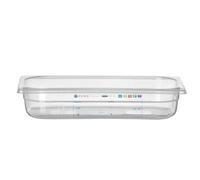 HENDI Contenedor de almacenamiento Gastronorm 1/3 - HACCP - Transparente - 2.5 L - 325x176x(H) 65 mm