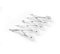 HENDI Cortador de masa de 5 ruedas - 222x56x(H)55 mm
