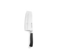 HENDI Cuchillo de carnicero - Profi Line - Muescas Granton - Negro - 300x20x(H) 60 mm
