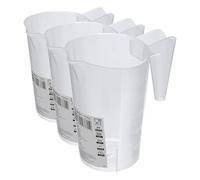 HENDI Jarra medidora apilable - 0.5 L - ø95x(H)136 mm (Paquete de 3)