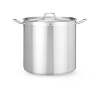 Hendi Olla alta de cocina — tapa con orificios de vapor, fondo de inducción — 50 L ø400x(H)400mm