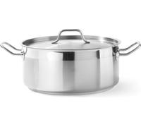 HENDI, olla para asar con tapa, acero inoxidable, 280x120 mm, 7,5 litros. Línea Profesional