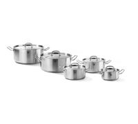 HENDI, olla para asar con tapa, acero inoxidable, 320x150 mm, 12 litros, línea Kitchen