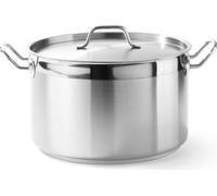 HENDI: Olla para carne con tapa, acero inoxidable, 280x170 mm, 10 litros. Línea Profesional