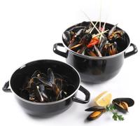 HENDI, olla para mariscos, 5 litros, color , esmaltada, diámetro de 240 mm