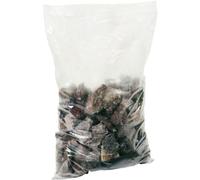 HENDI Piedras Lava, Gruesas/Grandes, para Diferentes Tipos de Parrillas y Barbacoas de Gas, Roca Volcánica Natural, Piedra Refractaria, Bolsa de 9 kg