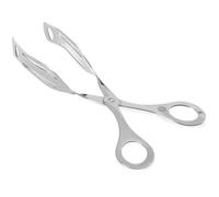 HENDI Pinzas para repostería, utensilio de cocina para pasteles, tenazas para servir, para pastelería, tartas, buffet y alimentos, pinza multiusos, 220mm, acero inoxidable