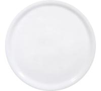 HENDI Plato de pizza redondo, plato para servir pizza, porcelana, motivo: unicolor, apto para el microondas y el lavavajillas, ⌀280 mm, blanco (Paquete de 10)