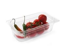 HENDI Recipiente Gastronorm 1/3 - PC - Transparente - 2.5 L - 325x176x(H) 65 mm