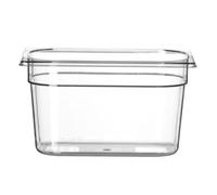 HENDI Recipiente Gastronorm 1/4 - PC - Transparente - 4 L - 265x162x(H) 150 mm