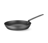 HENDI Sartén de freír, apta para inducción y horno hasta 220°C, fondo: ø156mm, con recubrimiento antiadherente natural después de curar, 385x204x(H)75mm, acero al carbón
