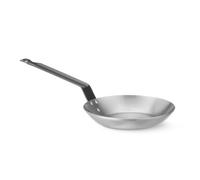 HENDI Sartén francesa para saltear, ⌀210mm | Acero al carbono, ⌀210x(H)100mm, base ⌀140mm, grosor 2mm
