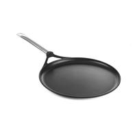 HENDI Sartén para Crepes, apto para distintas fuentes de calor y hornos hasta 250°C, no apto para cocinas de inducción, recubrimiento antiadherente, diámetro 260 mm, acero inoxidable, aluminio fundido