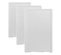 HENDI Schneidbretter HACCP Gastronorm 1/1, Blanco, GN 1/1 (Paquete de 3)